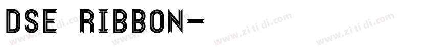DSE Ribbon字体转换